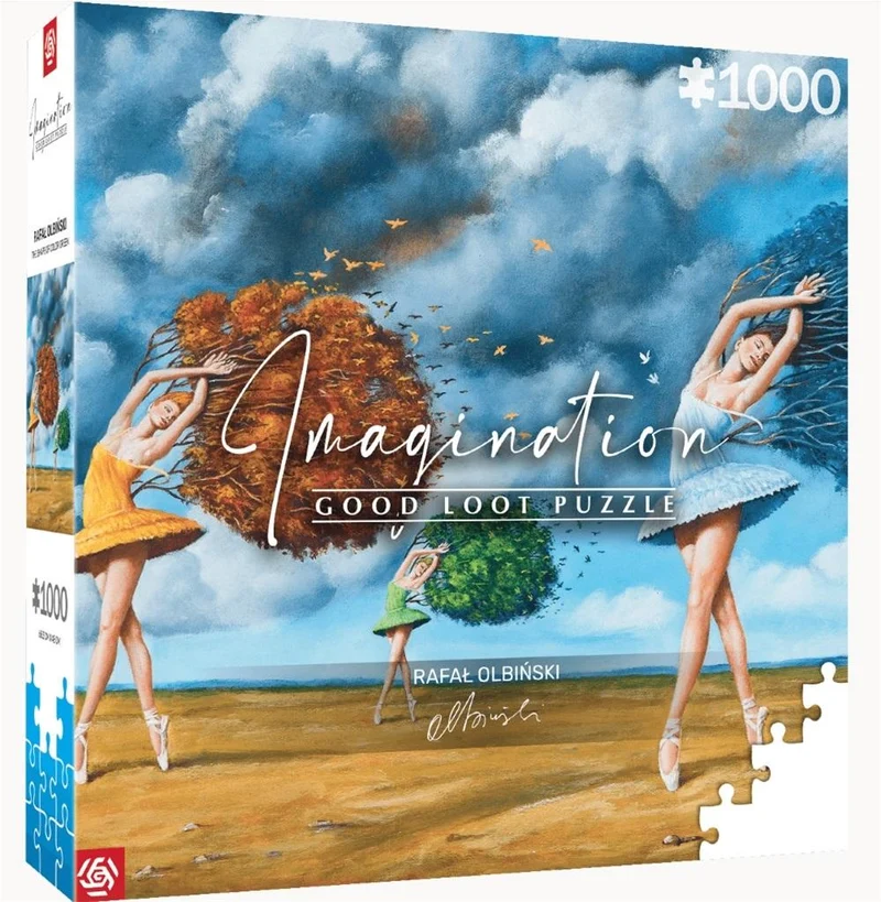 Good Loot - Imagination Puzzle - 1000 - Rafał Olbiński: The Shape Of Color Green