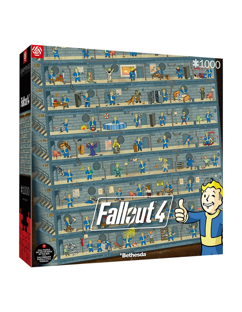 Good Loot - Gaming Puzzle - 1000 - Fallout: Perk Poster