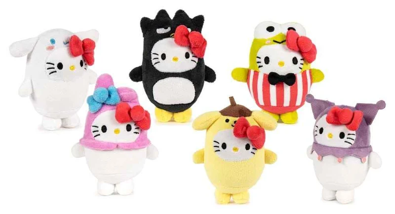 Hello Kitty & Friends Gosedjurskostym Blind Box 16 cm Sortiment (12)