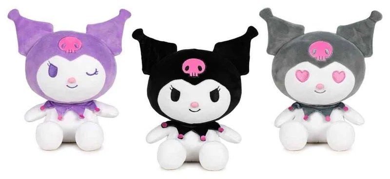 Hello Kitty gosedjur Kuromi 16 cm Sortiment (24 stycken)