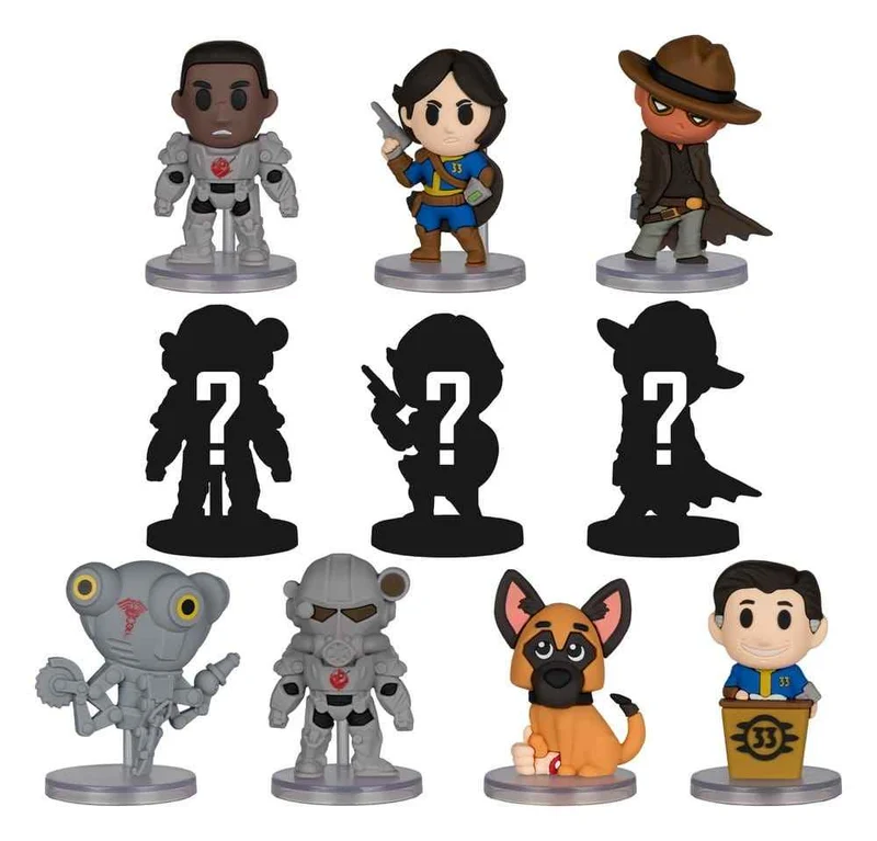 Fallout (TV-serie) Blindpåse Minifigurer Serie 1 6 cm Display (24)