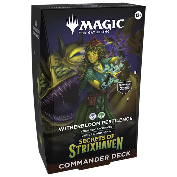 Magic: The Gathering - Commander Deck - Secrets Of Strixhaven: Witherbloom Pestilence