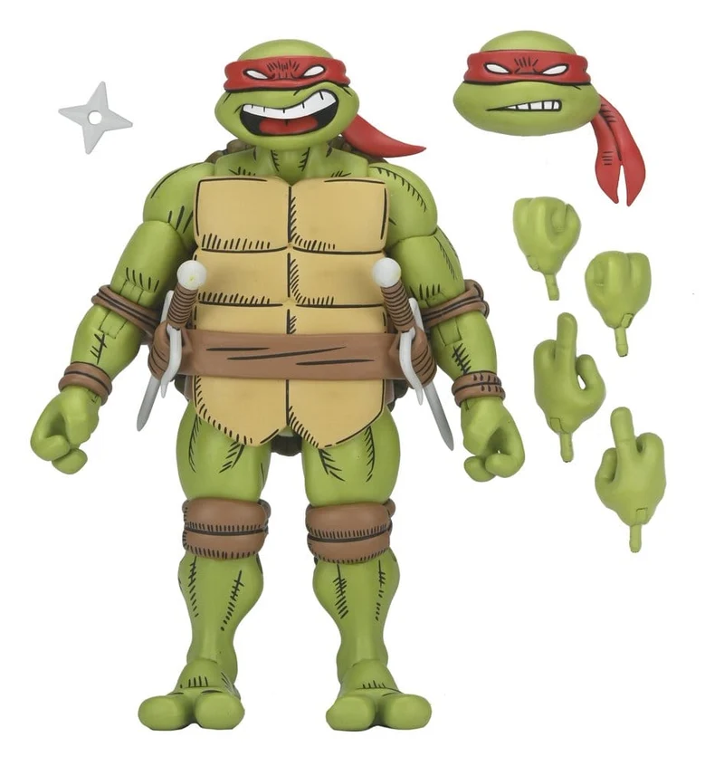 Teenage Mutant Ninja Turtles x Usagi Yojimbo Ultimata Actionfigur Raphael 18 cm