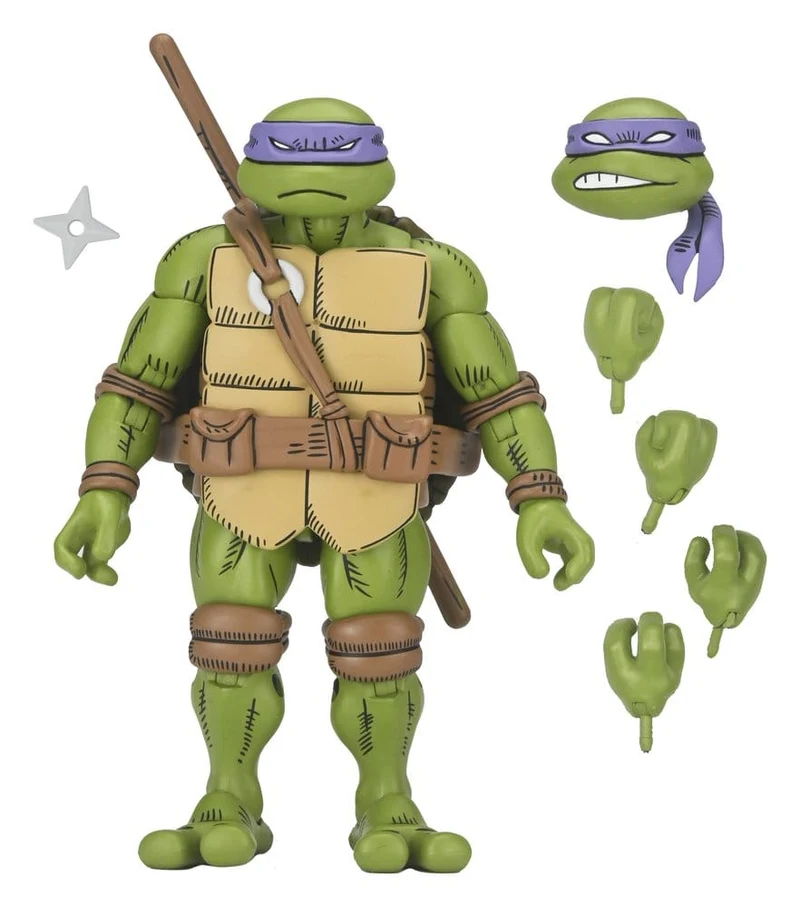Teenage Mutant Ninja Turtles x Usagi Yojimbo Ultimat Actionfigur Donatello 18 cm