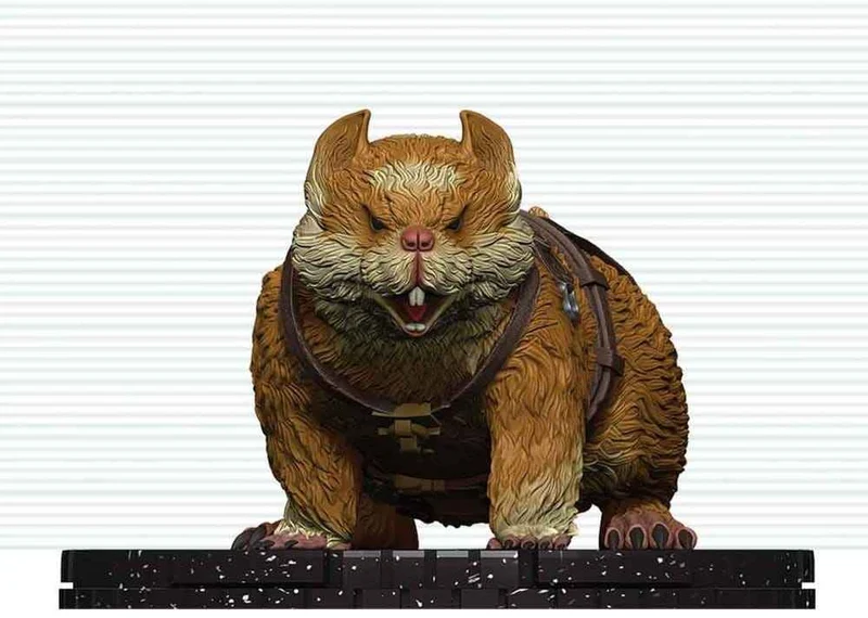 Dungeons & Dragons HeroClix: Jättefigur Rymdhamster Miniatyr