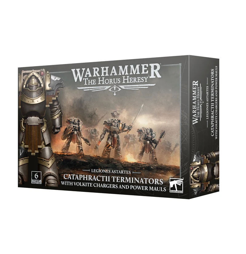 Warhammer: The Horus Heresy - Legiones Astartes - Cataphractii Terminators with Volkite Chargers and Power Mauls
