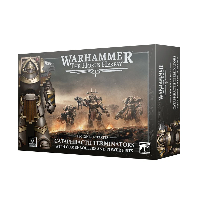 Warhammer: The Horus Heresy - Legiones Astartes - Cataphractii Terminators with Combi-Bolters and Power Fists