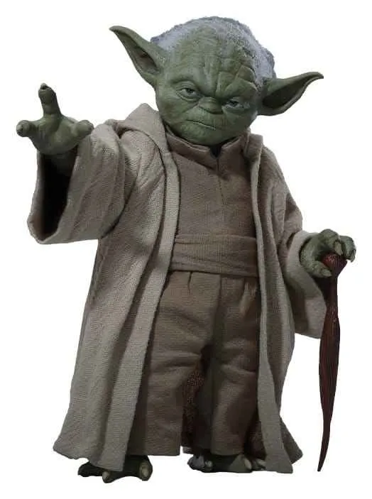 Star Wars: Revenge of the Sith Film Mästerverk Actionfigur 1/6 Yoda 14 cm