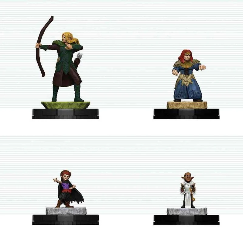 Dungeons & Dragons HeroClix 400: Figuren Set Äventyrspartiet 1