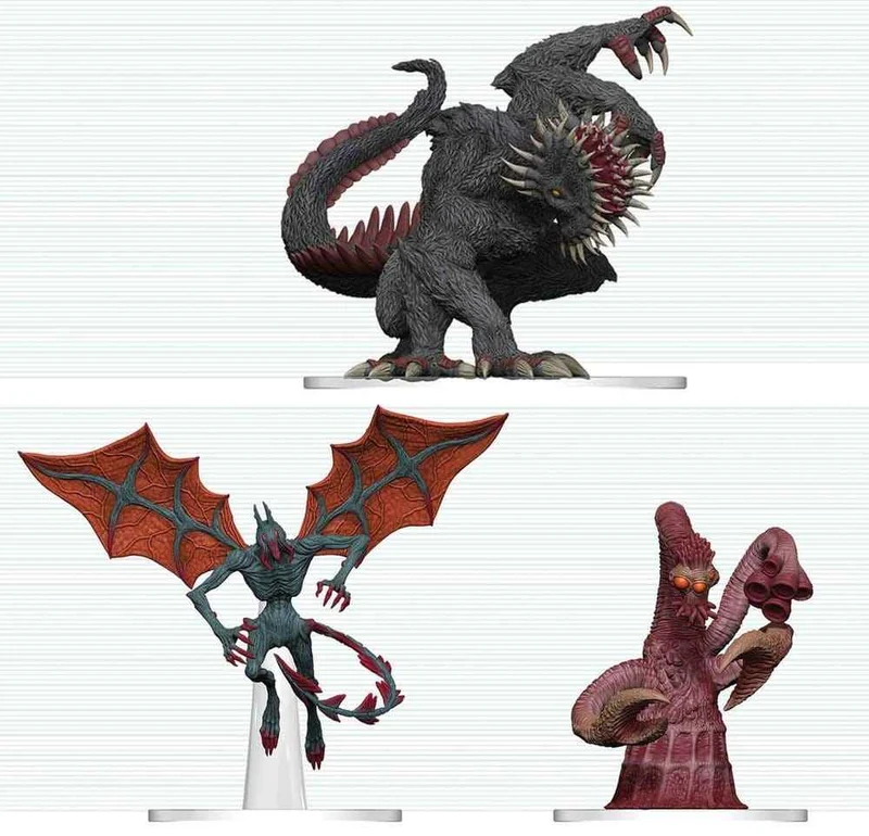 D&D Icons of the Realms Förmålade Minifigurer Maddening Monsters of Ravenloft