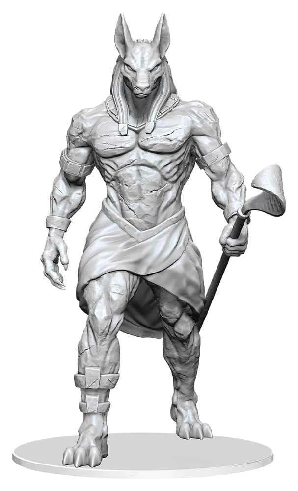 Pathfinder Deep Cuts Omålade Inplastade Miniatyr Jätte Animerad Figur