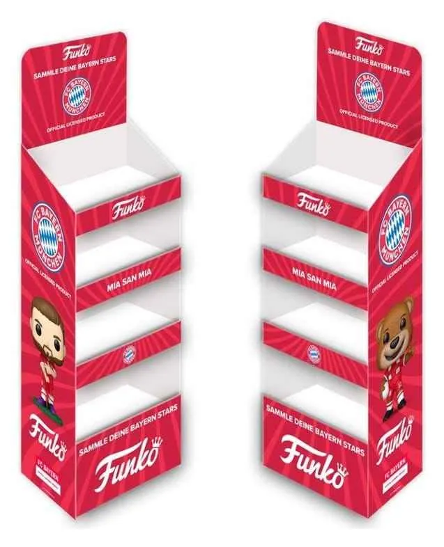 FC Bayern München POP! Fotbollsfigurer Multi Samlad Display (80) 9 cm