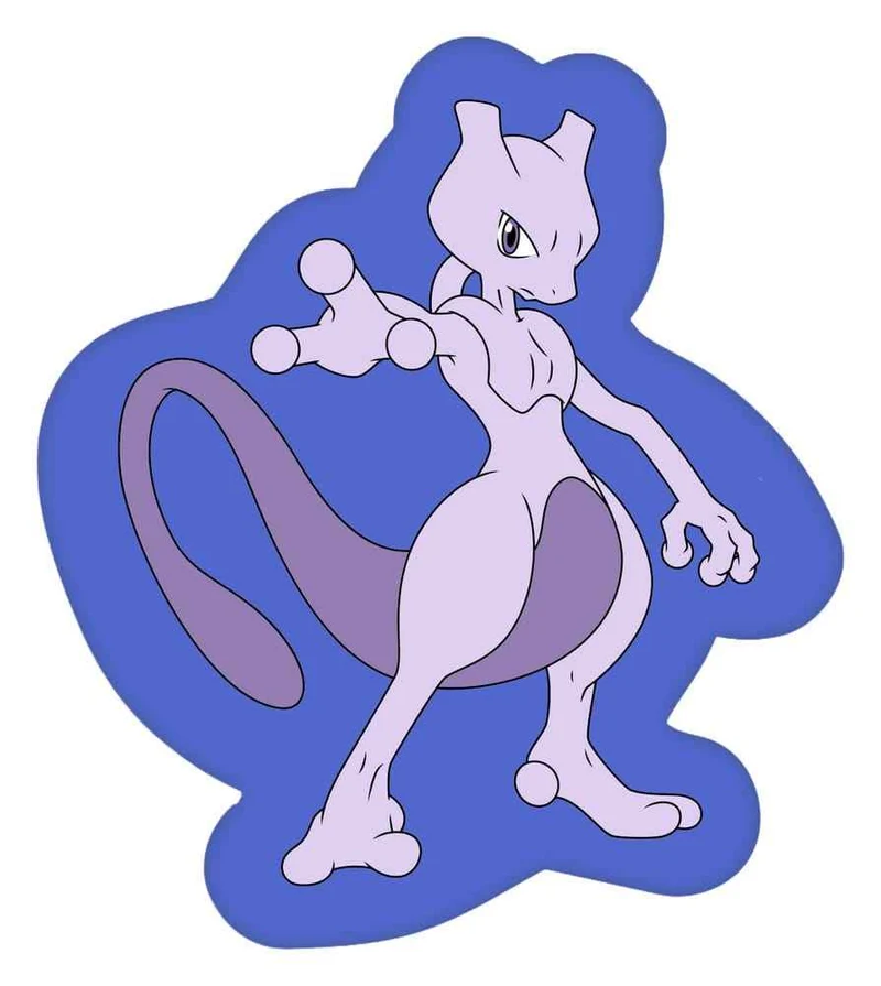 Pokémon Kudde Mewtwo 36 cm