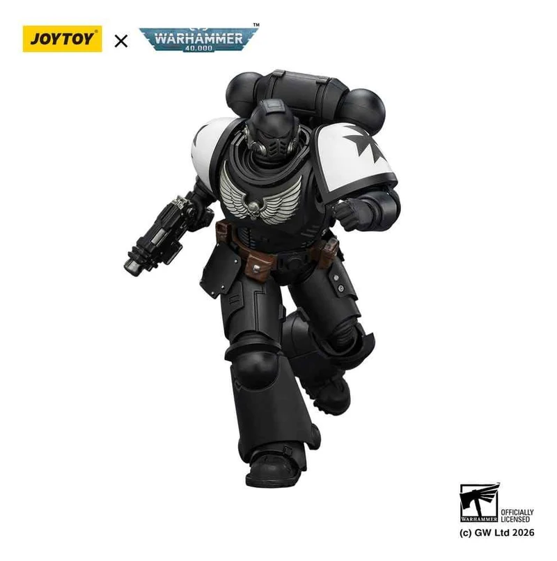 Warhammer 40,000 Actionfigur Svarta Tempelriddare Intercessor 12 cm