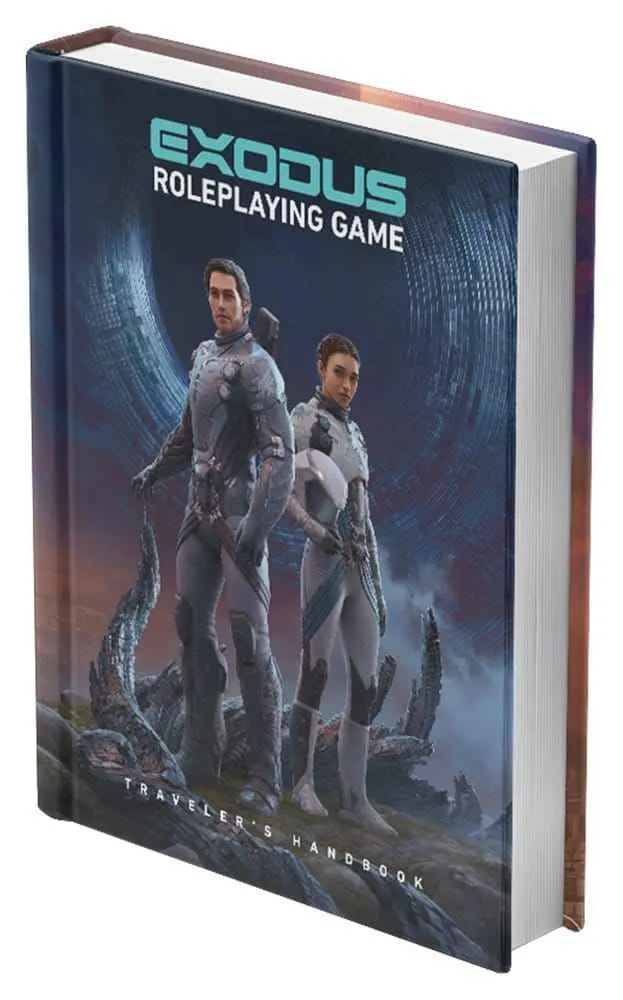 Exodus RPG Bok Resenärens Handbok *Engelsk Version*
