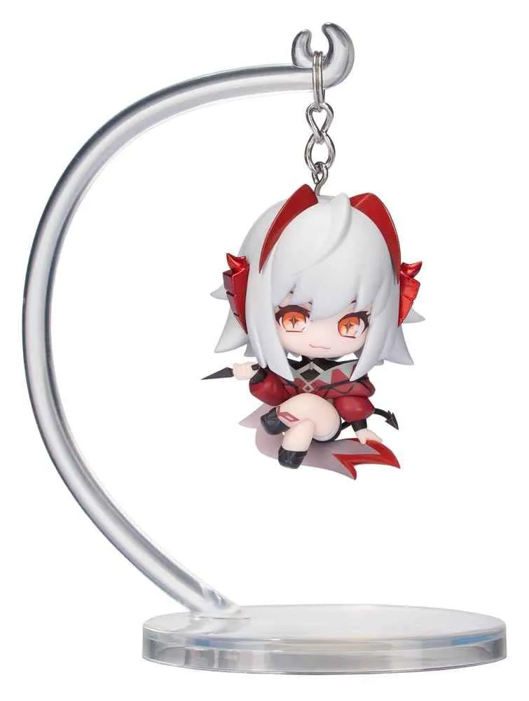 Arknights Figur i PVC Wiš'adel 5 cm Miniatur med Nyckelringsfunktion