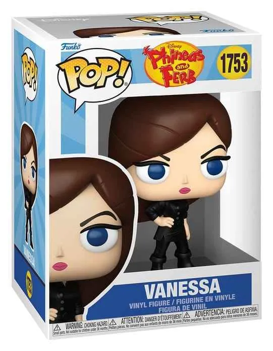 Phineas och Ferb POP! Disney Figur Vanessa 9 cm