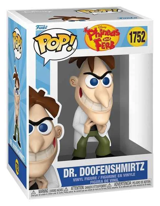 Phineas and Ferb POP! Disney-figur Dr. Doofenshmirtz 9 cm