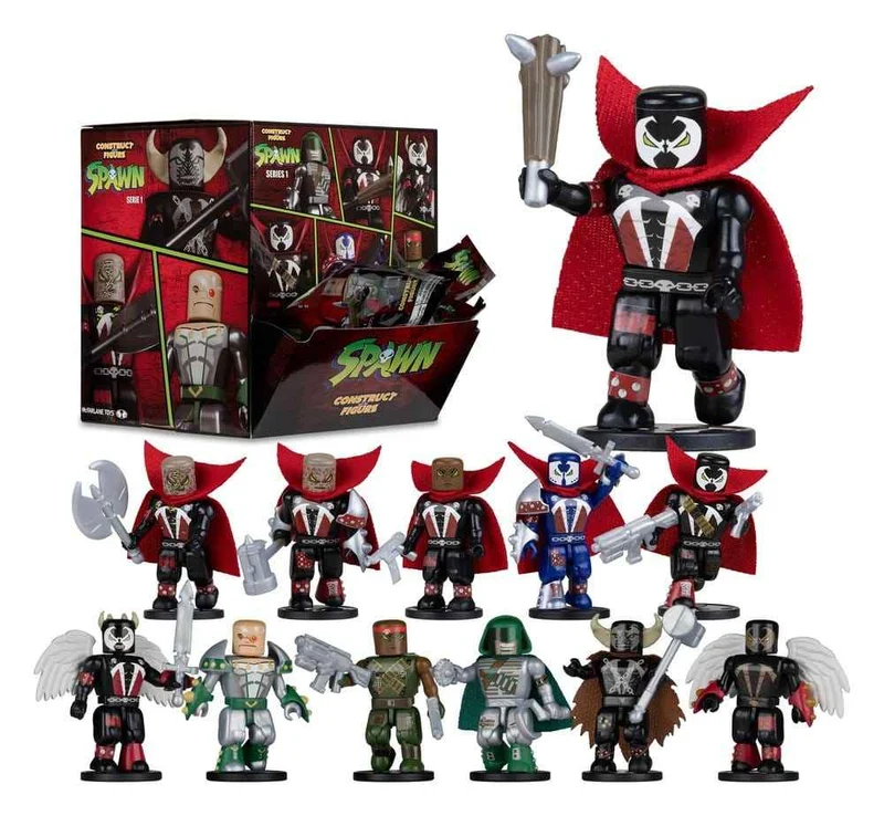 Spawn Byggfigurer Blindpåse 5 cm Display (36)