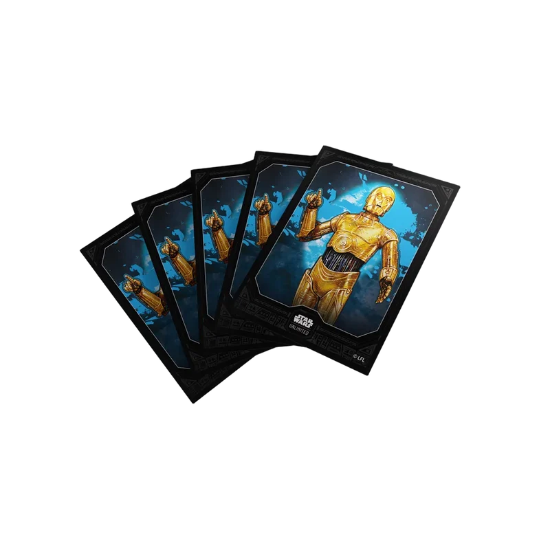 Gamegenic - Star Wars: Unlimited - Sleeves - C-3PO