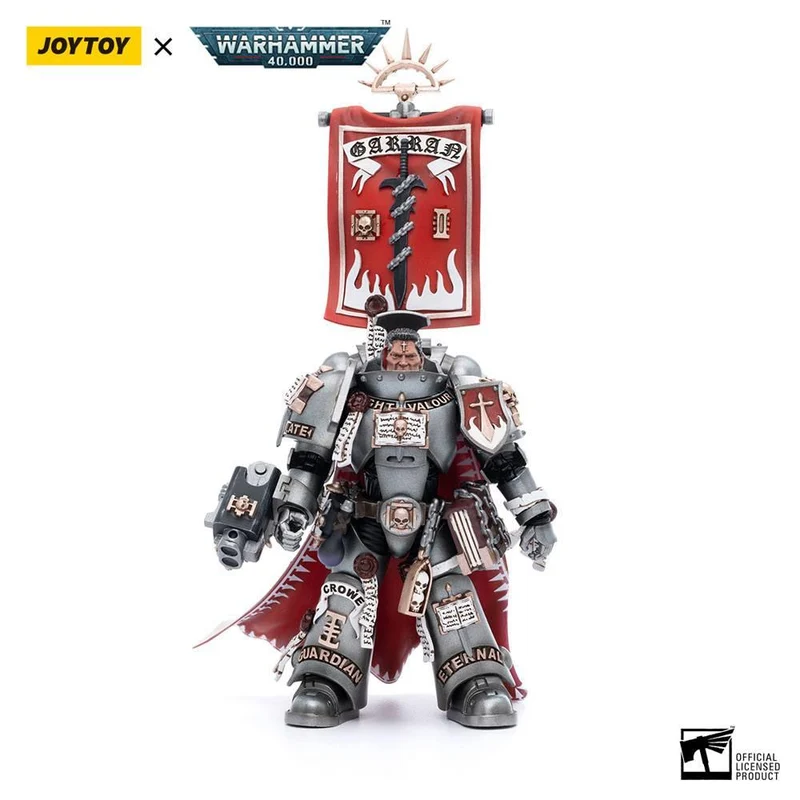 Warhammer 40k Action Figur 1/18 Grey Knights Castellan Crowe 12 cm