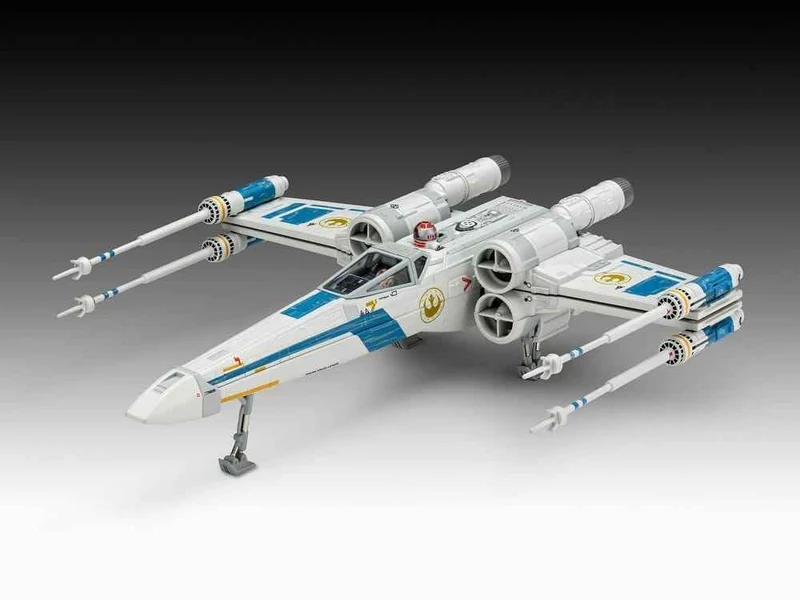 Star Wars The Mandalorian och Grogu Revell Modellkit 1/57 New Republic X-Wing Fighter 22 cm