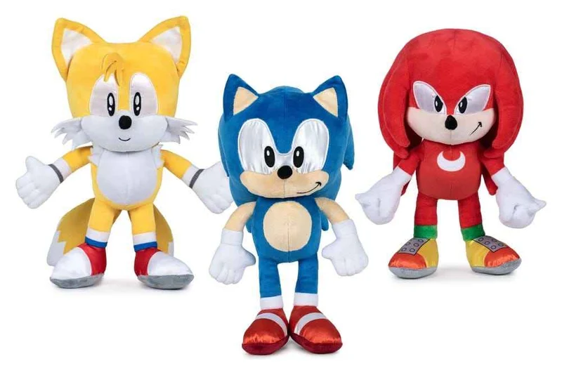 Sonic - The Hedgehog Gosedjur Klassisk & Vänner 30 cm Sortiment (24)