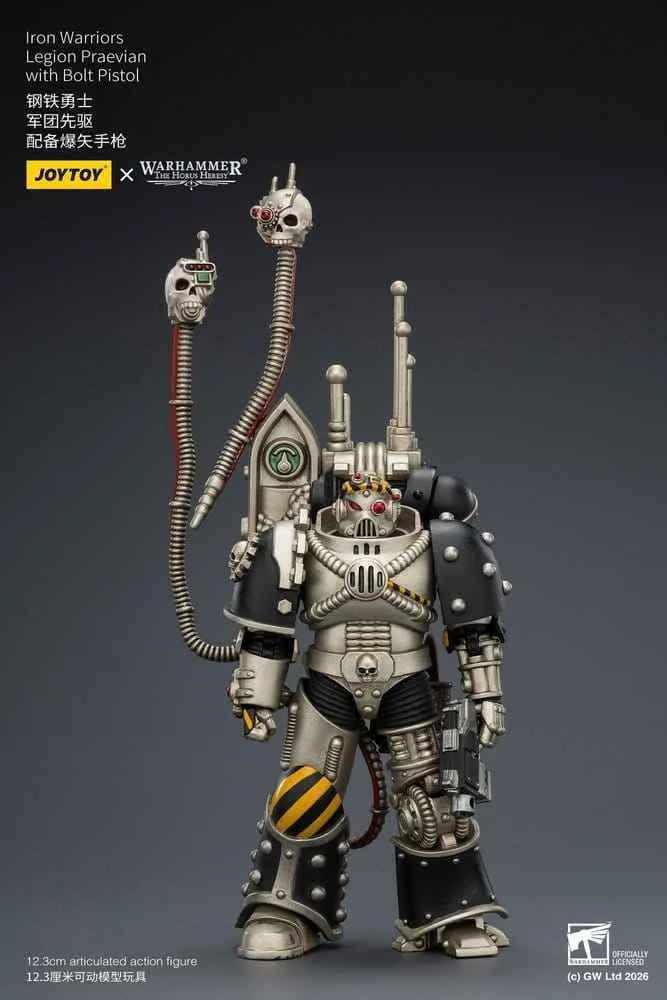Warhammer The Horus Heresy Actionfigur Iron Warriors Legion Praevian 12 cm