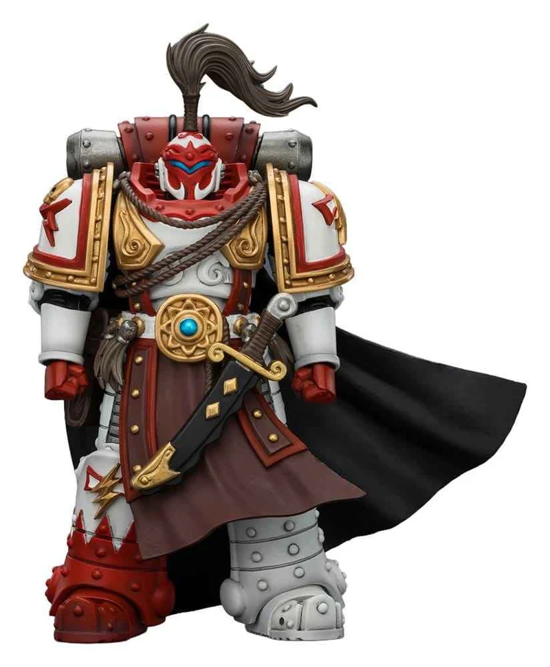 Warhammer The Horus Heresy Actionfigur White Scars Hibou Khan, Sökar av Botgörelse 12 cm