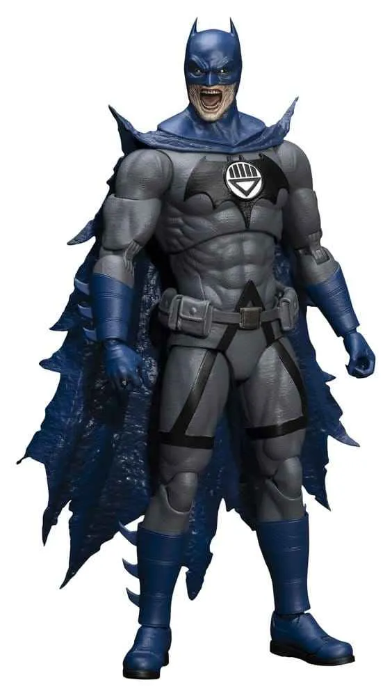 DC Comics Blackest Night Actionfigur Batman – Svart Mask och Dödsfruktansvärd Svart Lantern-form