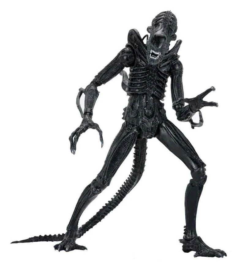 Aliens Ultimata Actionfigur Krigare (1986) Xenomorph Svart (40-årsjubileum) 23 cm