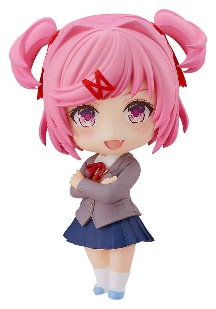 Doki Doki Literature Club! Nendoroid Actionfigur Natsuki (återutgåva) 10 cm