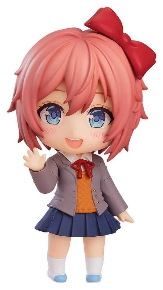 Doki Doki Literature Club! Nendoroid Actionfigur Sayori (omutgåva) 10 cm
