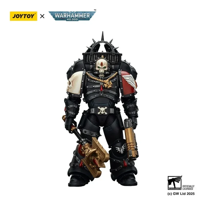 Warhammer 40,000: Combat Patrol Blood Angels Action Figur Lemartes med Jump Pack, Blood Crozius och Absolver Bolt Pistol - 12 cm