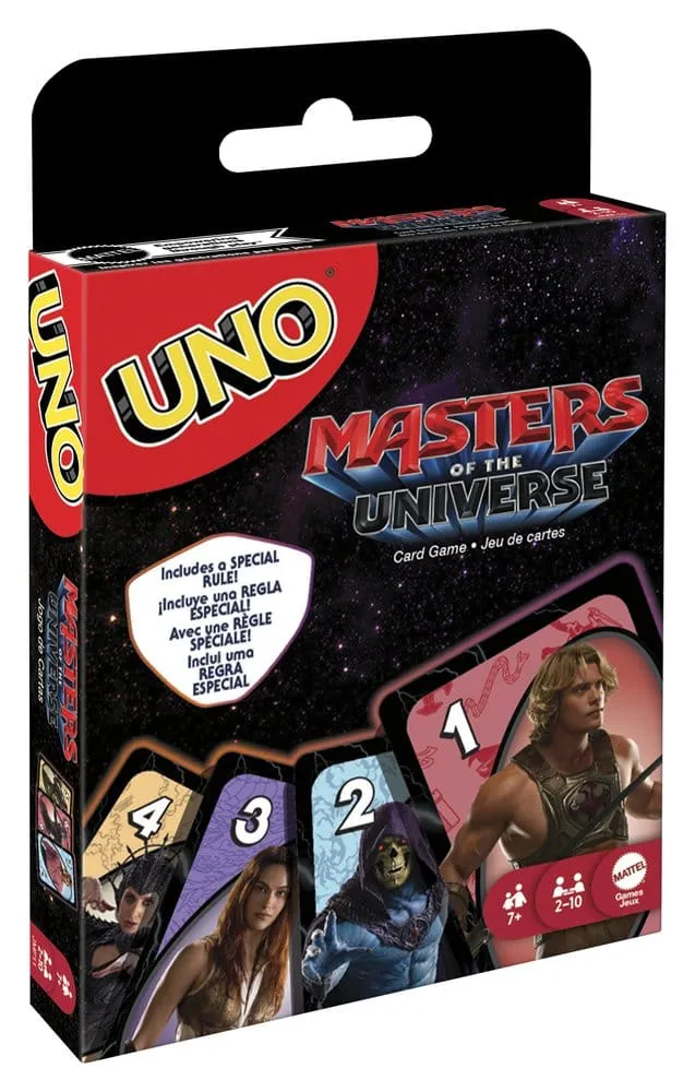 Masters of the Universe 2026 Film UNO Kortspel