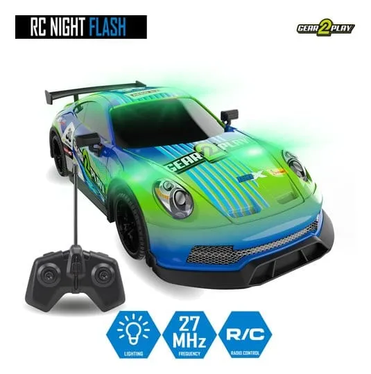 Gear2Play Radiostyrd RC Fordon Night Flash 1:16