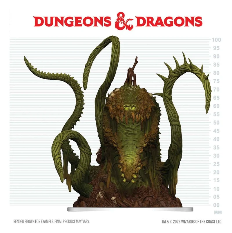 D&D Ikoner av Riken Miniatyrfigur Spore of Moander Förpackad Miniatyr 15 cm