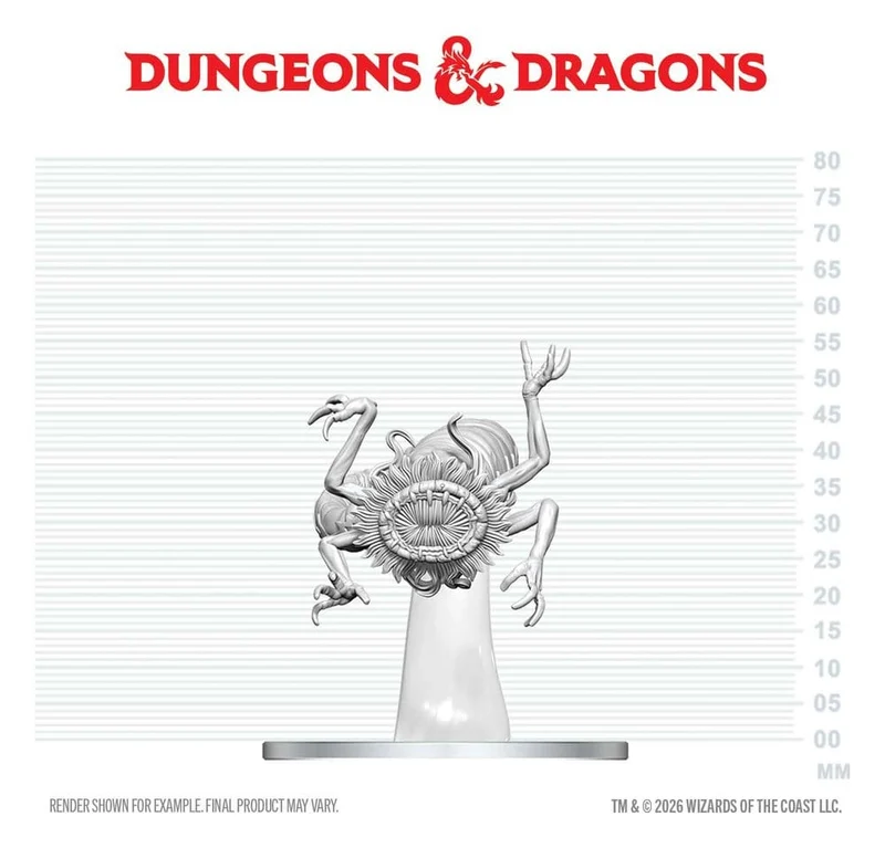 D&D Nolzur's Marvelous Miniatures Miniatyrfigur Phaerimm-agent 6 cm