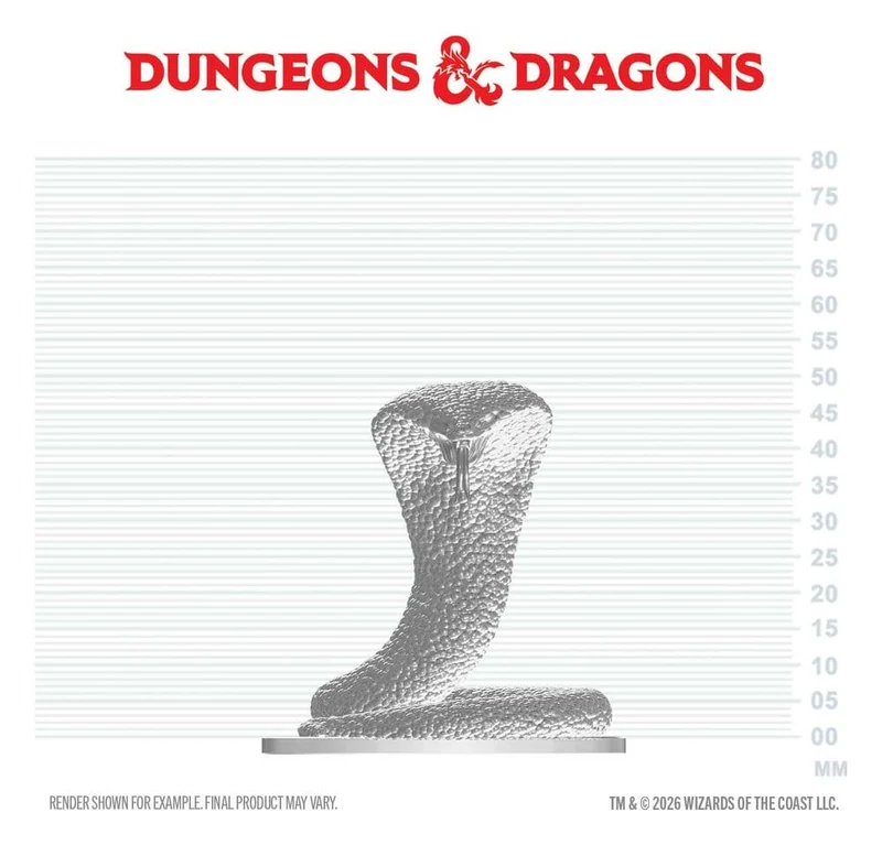 D&D Nolzur's Marvelous Miniatures Mini Figur Polarorm 4 cm