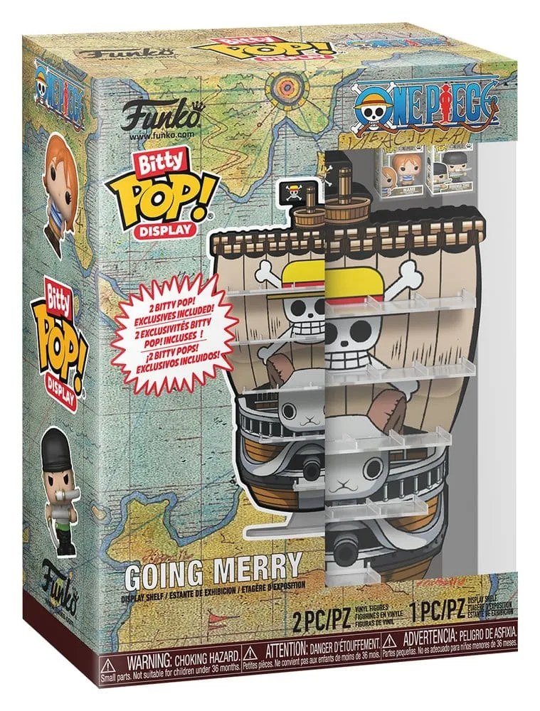 One Piece Bitty POP! Displayfigurer Going Merry