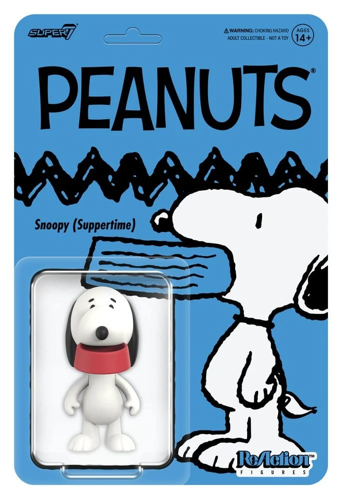 Peanuts ReAction Actionfigur Våg 09 Snoopy (Suppertime)