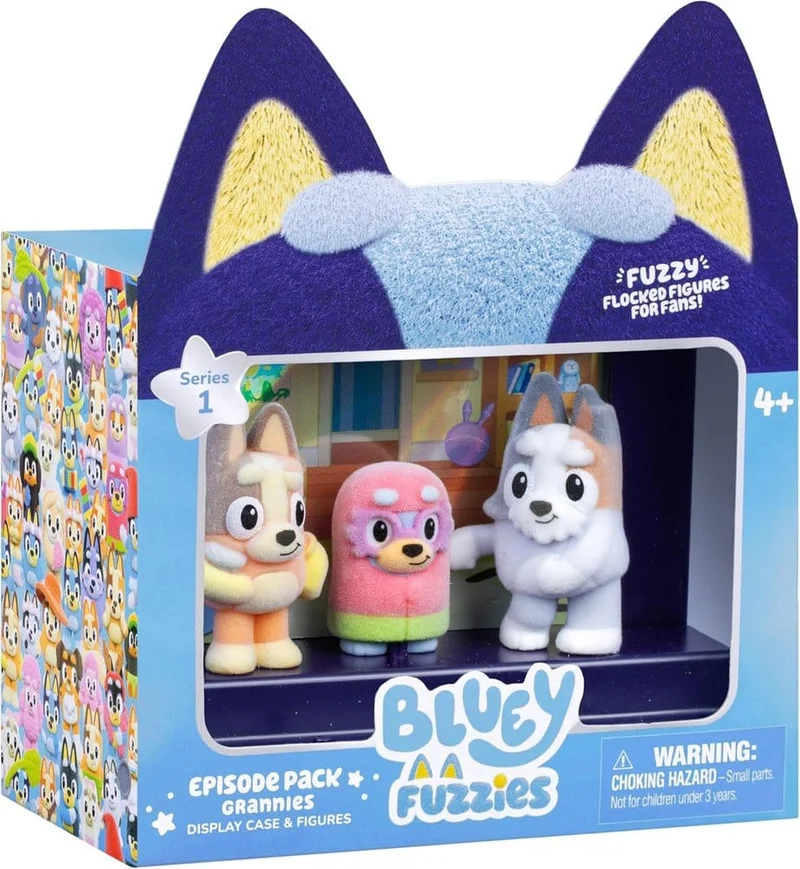 Bluey Fuzzies Avsnittspaket Display (12)