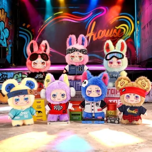 Kimmon Blind Box Mini-figurer Street Rock Display (6)