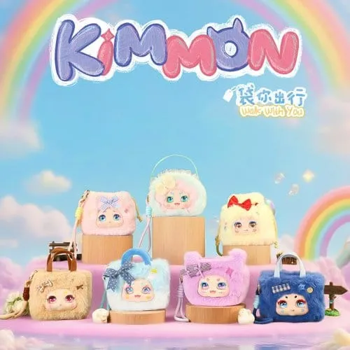 Kimmon Blind Box Mini Figurer Promenad Med Dig Display (6)