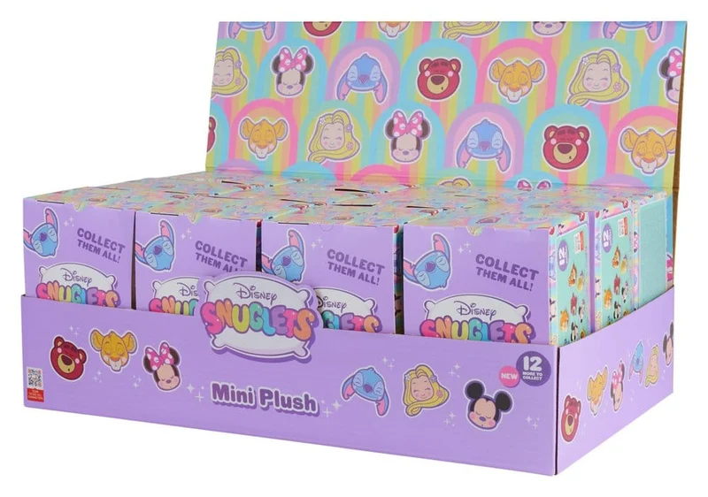 Disney Snuglets Mjukisdjur Blind Box Sortiment (12)
