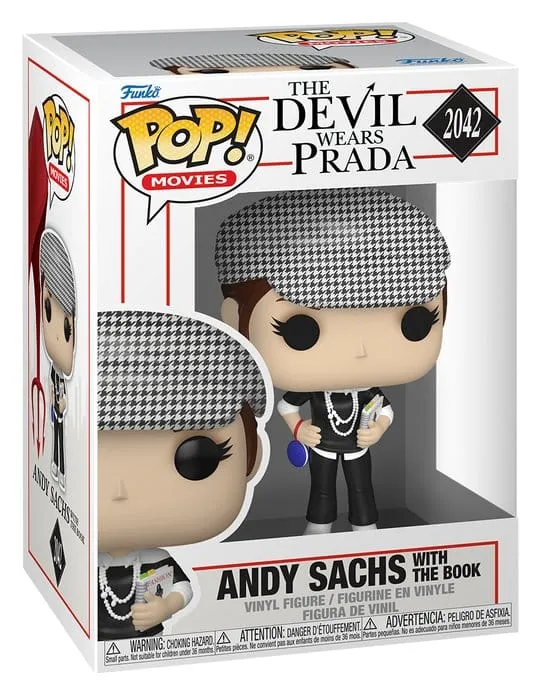 The Devil Wears Prada POP! Movies Figur Andy Sachs med Bok 9 cm