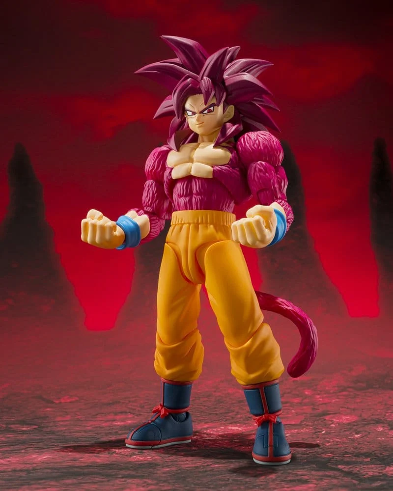 Dragon Ball S.H. Figuarts Actionfigur Super Saiyan 4 Son Goku -Daima- 15 cm