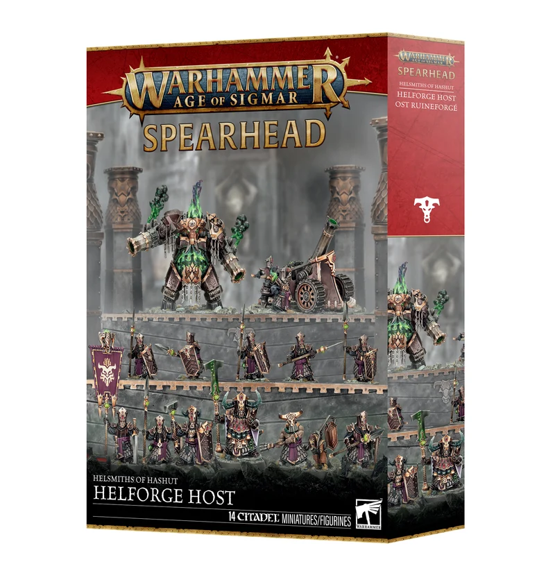 Warhammer: Age of Sigmar - Spearhead - Helsmiths of Hashut: Helforge Host