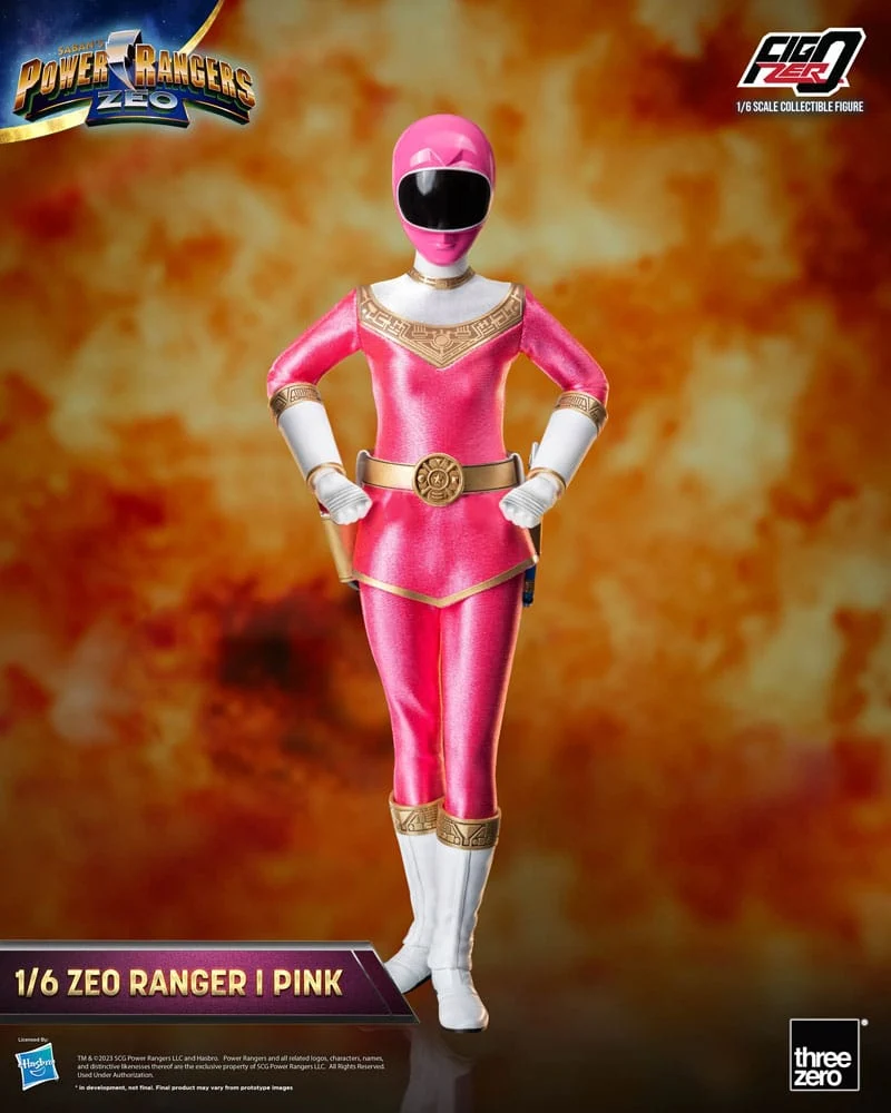 Power Rangers Zeo FigZero Actionfigur 1/6 Ranger I Rosa 30 cm