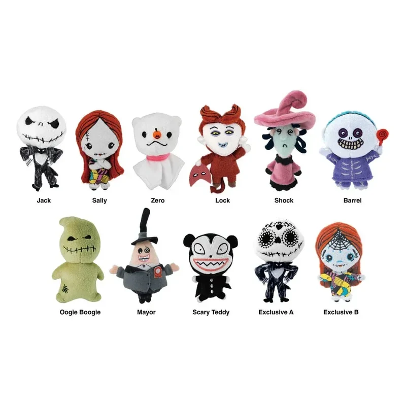 Nightmare Before Christmas Gosedjur Bag Clips Display (24)